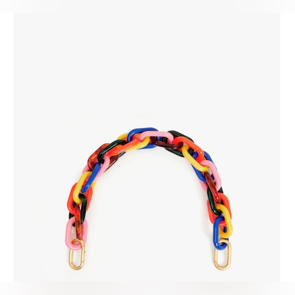 Clare V Handbags - NWT Clare V Shortie Strap RAINBOW 🌈